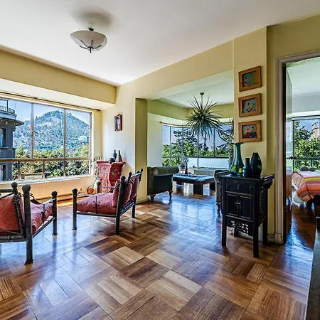 Amplio Apartamento Con Vista En Lastarria